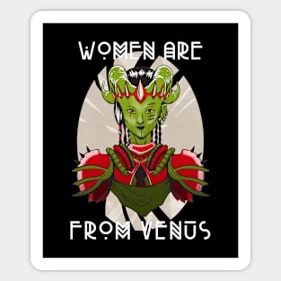 👽 Women Are from Venus, Exotic Solar System Planet Space Design Sticker